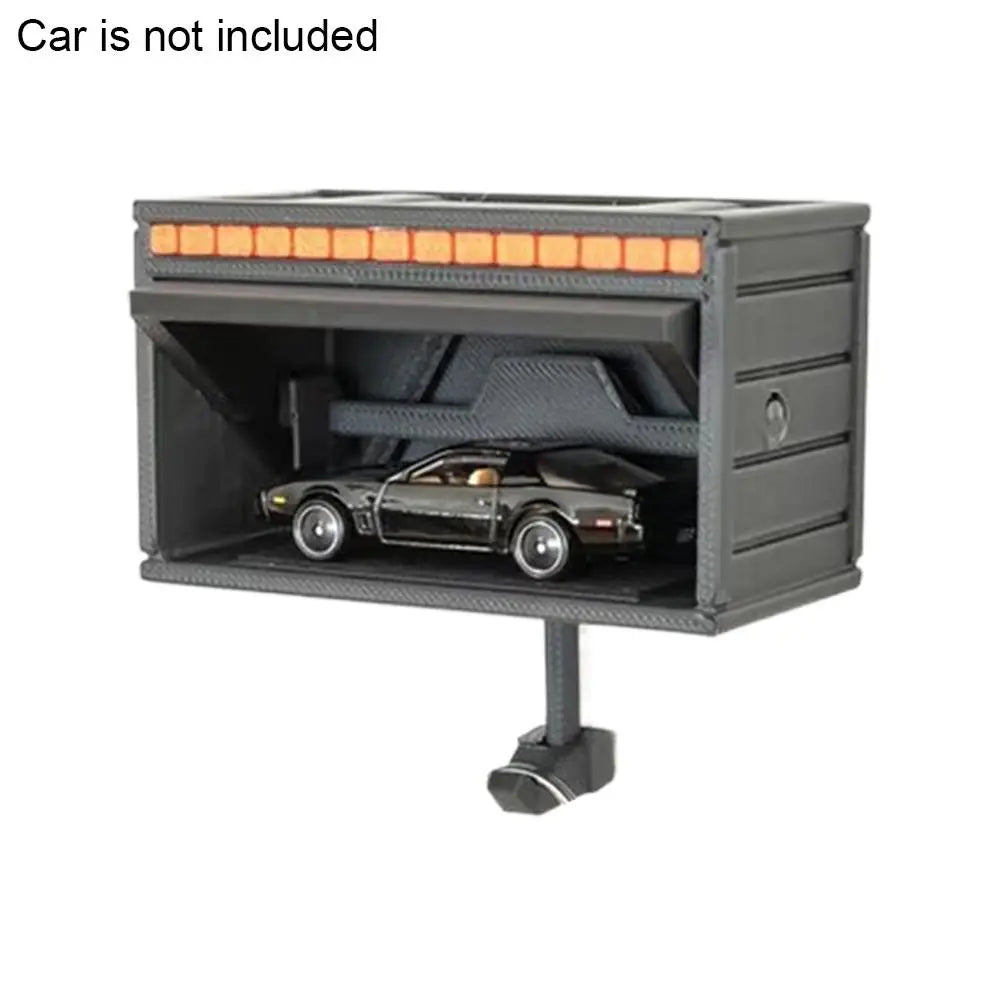 Car Garage Key Holder With Opening Door Fun Garage Keychain Wall Hanging Car Key Holder Easy Installation Wall Decoration