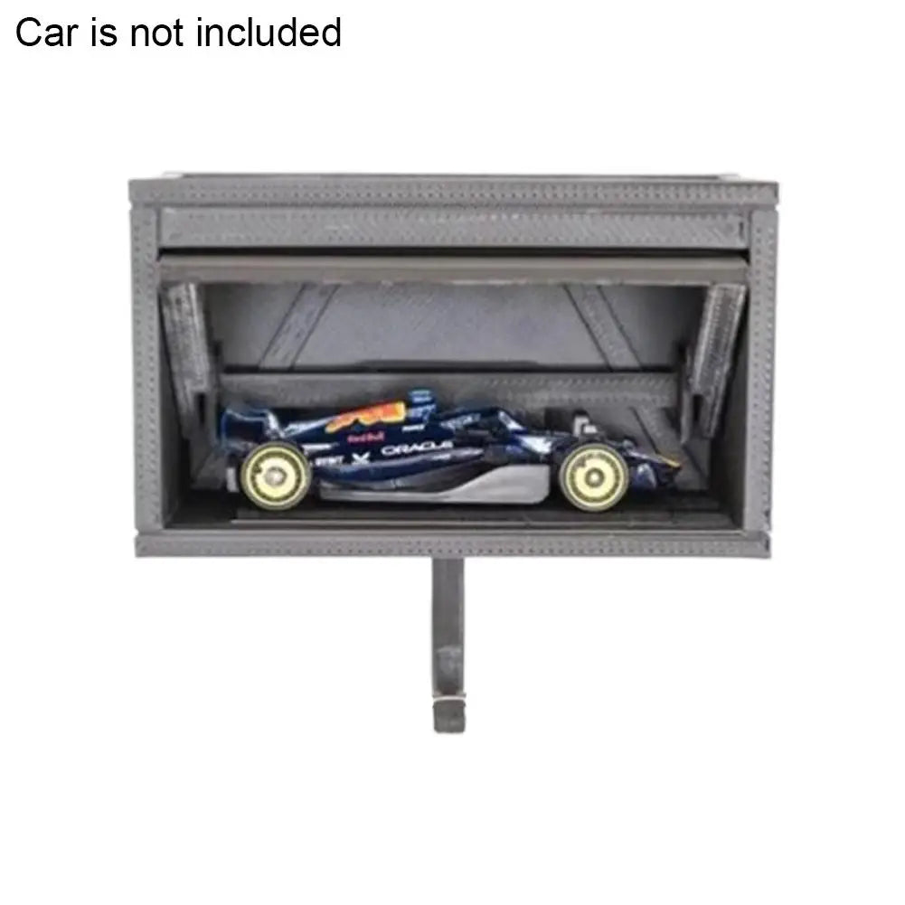 Car Garage Key Holder With Opening Door Fun Garage Keychain Wall Hanging Car Key Holder Easy Installation Wall Decoration